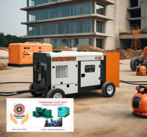 Máy phát điện công trình xây dựng