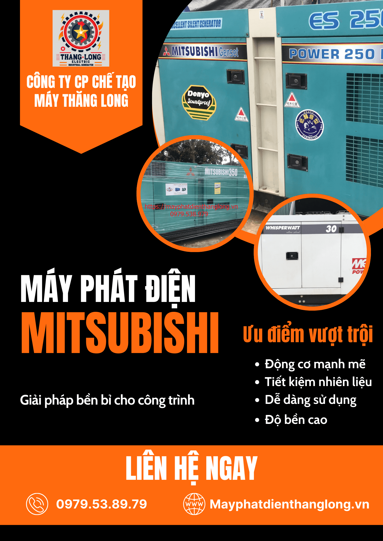 Máy phát điện Mitsubishi