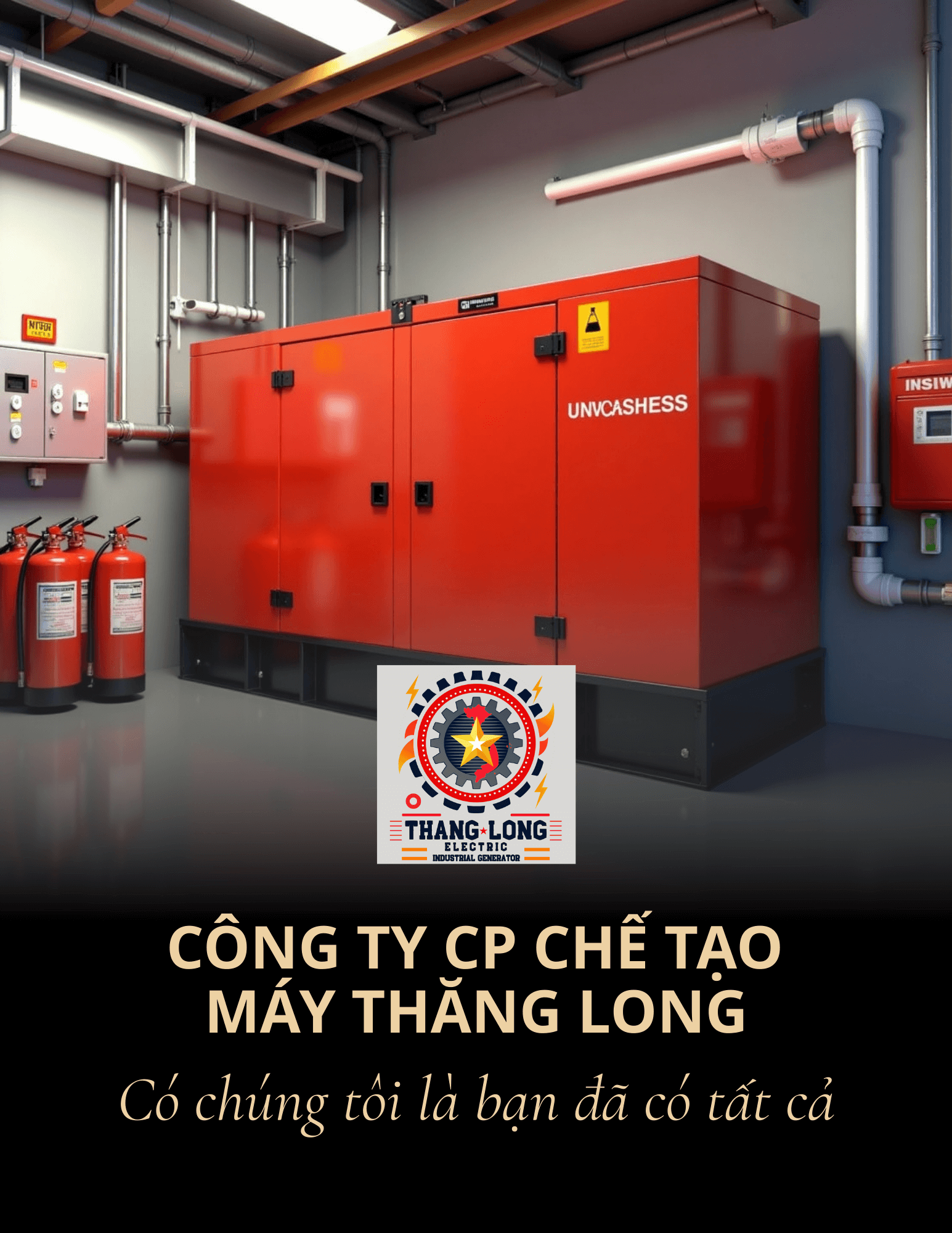Máy phát điện PCCC