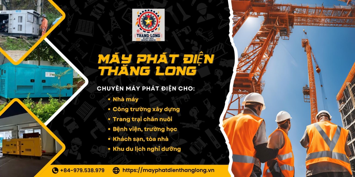 Banner May phat dien Thang Long