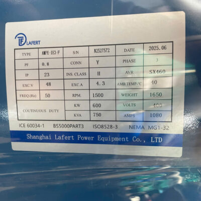 May phat dien Yuchai 750kVA
