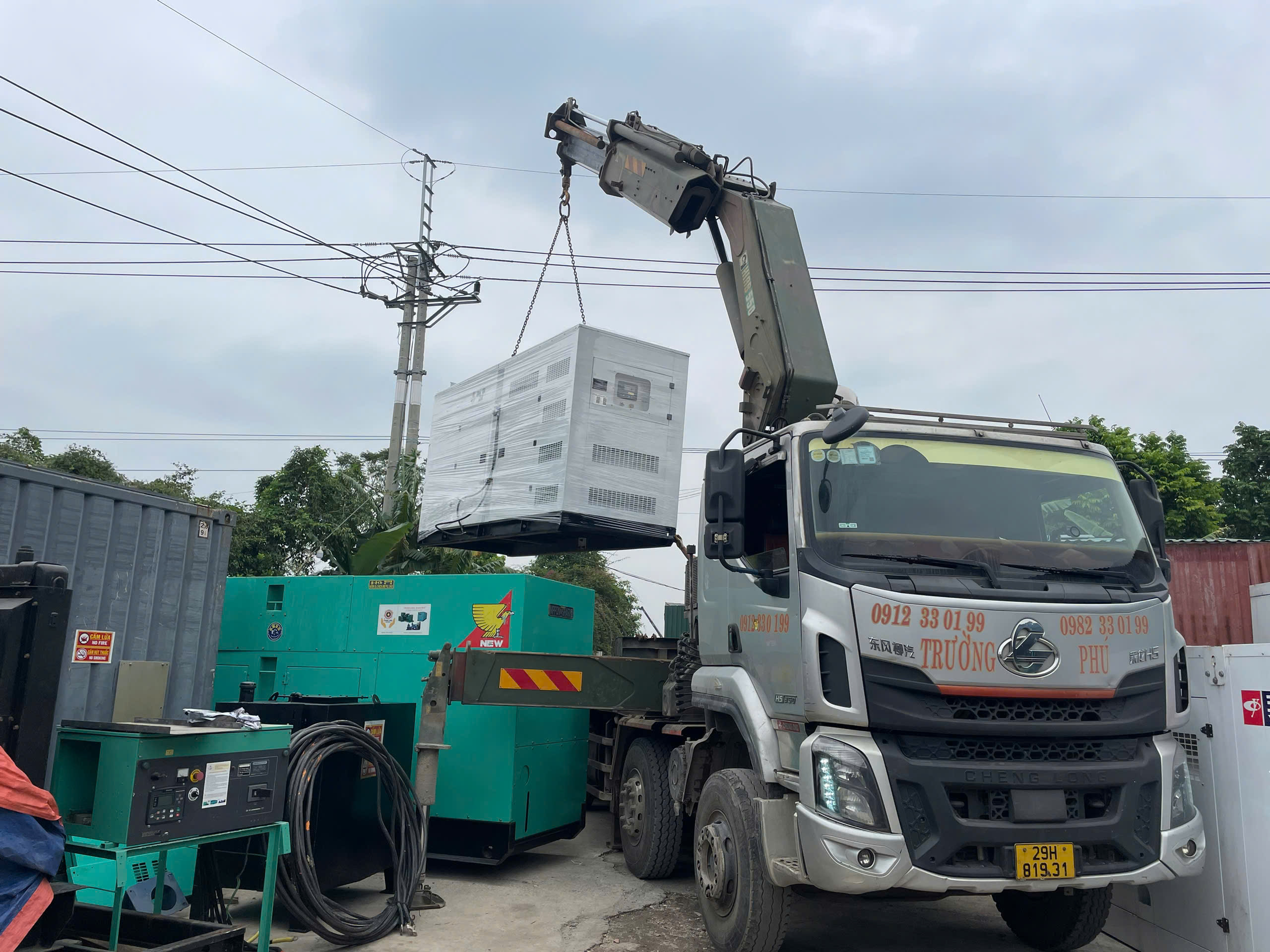 Máy phát điện Baudouin 400kVA