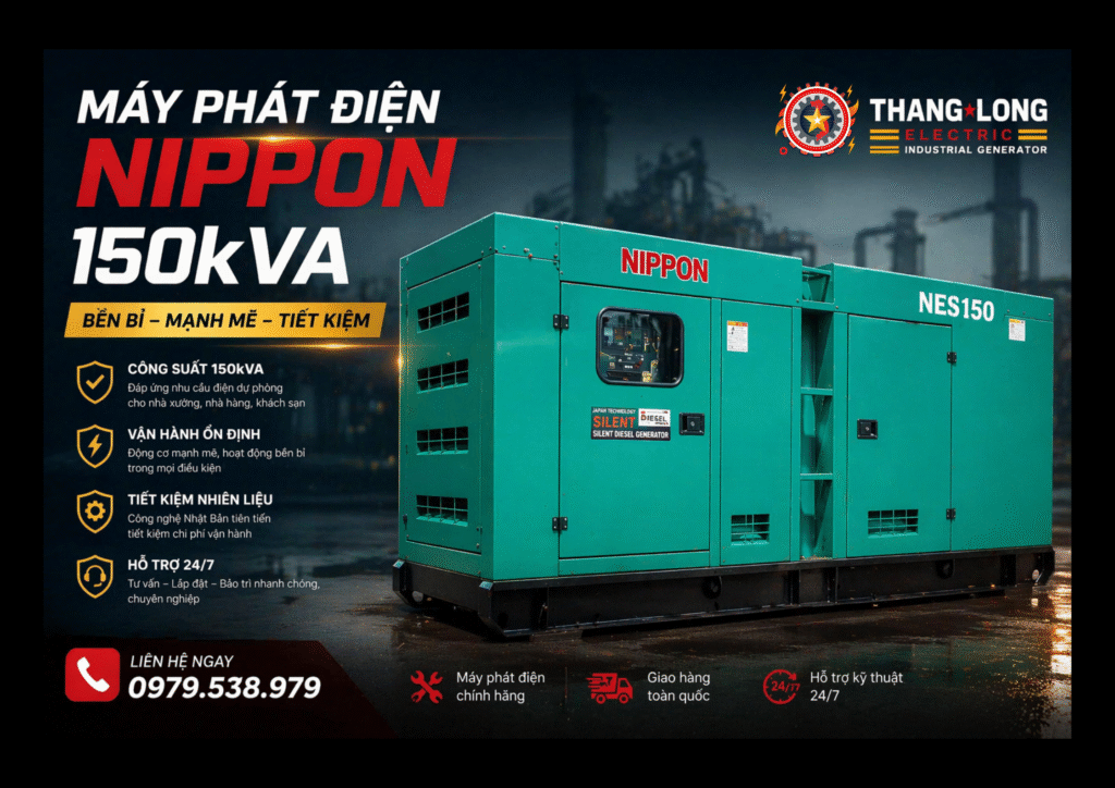 Máy phát điện nhà hàng