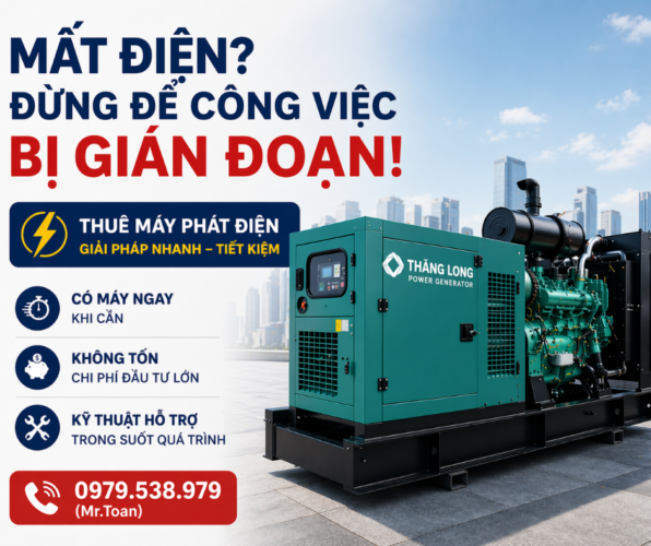 Máy phát điện nhà hàng