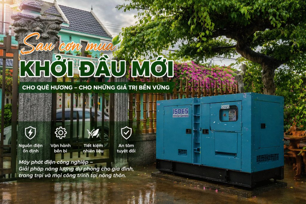 Máy phát điện cho gia đình