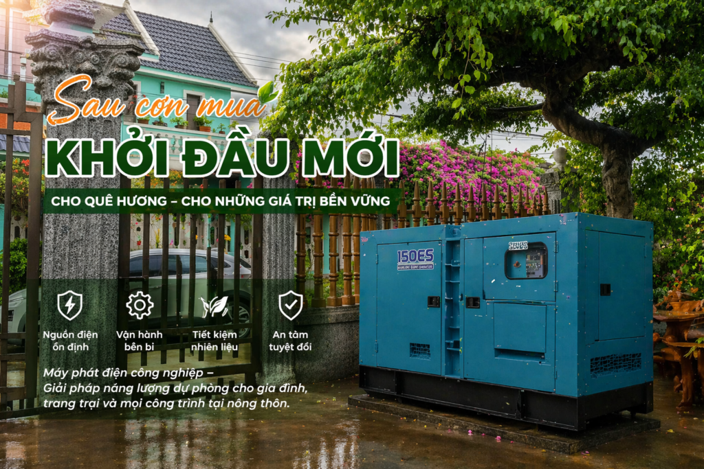 Máy phát điện cho gia đình