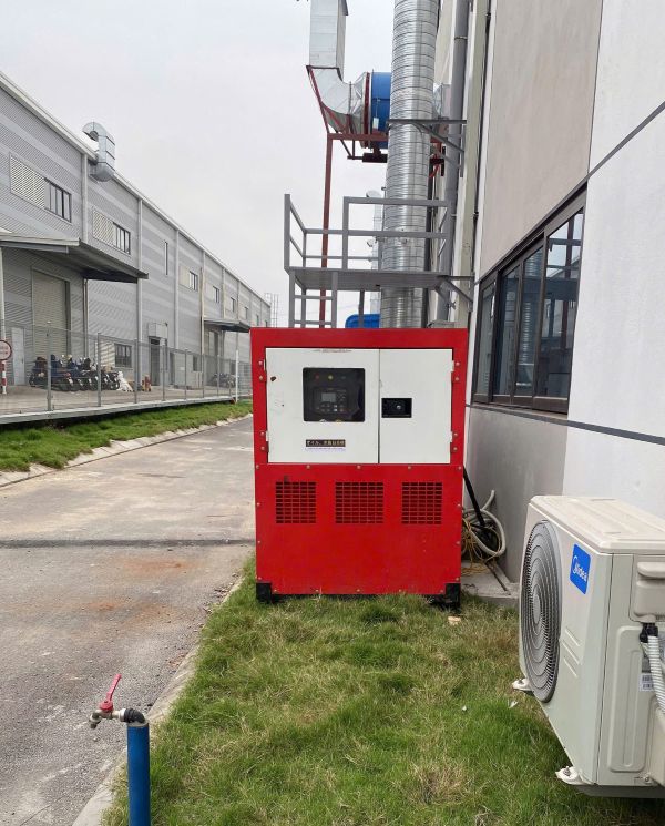 Máy phát điện AIRMAN 220kVA lắp đặt tại nhà máy KCN Yên Phong Bắc Ninh