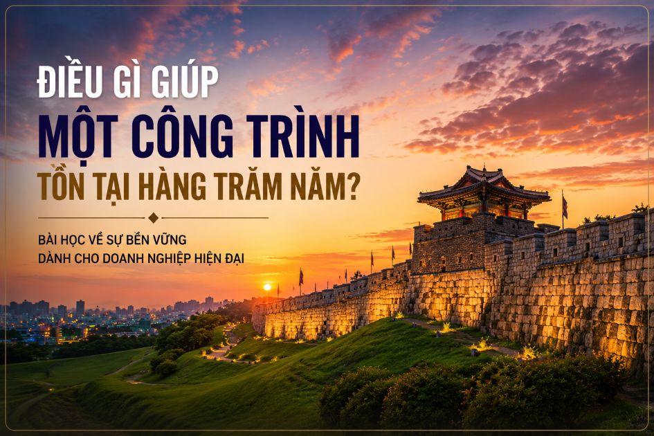 Khám phá bài học về sự bền vững từ những công trình tồn tại hàng trăm năm và cách doanh nghiệp hiện đại xây dựng nền tảng vận hành ổn định để phát triển lâu dài.