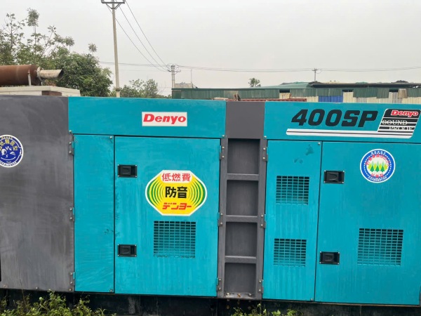 Máy phát điện Denyo 400kVA công suất lớn chính hãng tại Thăng Long
