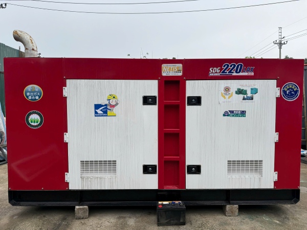 Máy phát điện AIRMAN 200kVA Nhật Bản vận hành ổn định, tiết kiệm nhiên liệu, cung cấp bởi Công ty Xây lắp điện Thăng Long.