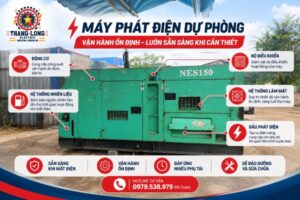 Máy phát điện dự phòng NES150 Thăng Long Electric